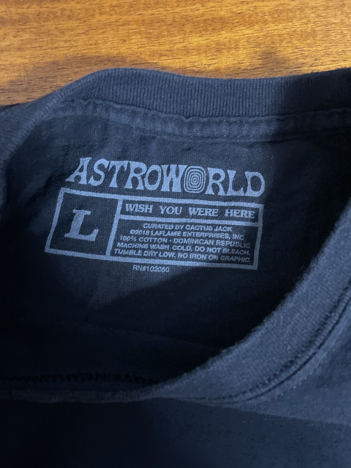 Travis Scott Travis Scott Astroworld Tour Wish You Were Here Size Large Size US L / EU 52-54 / 3 - 3 Thumbnail
