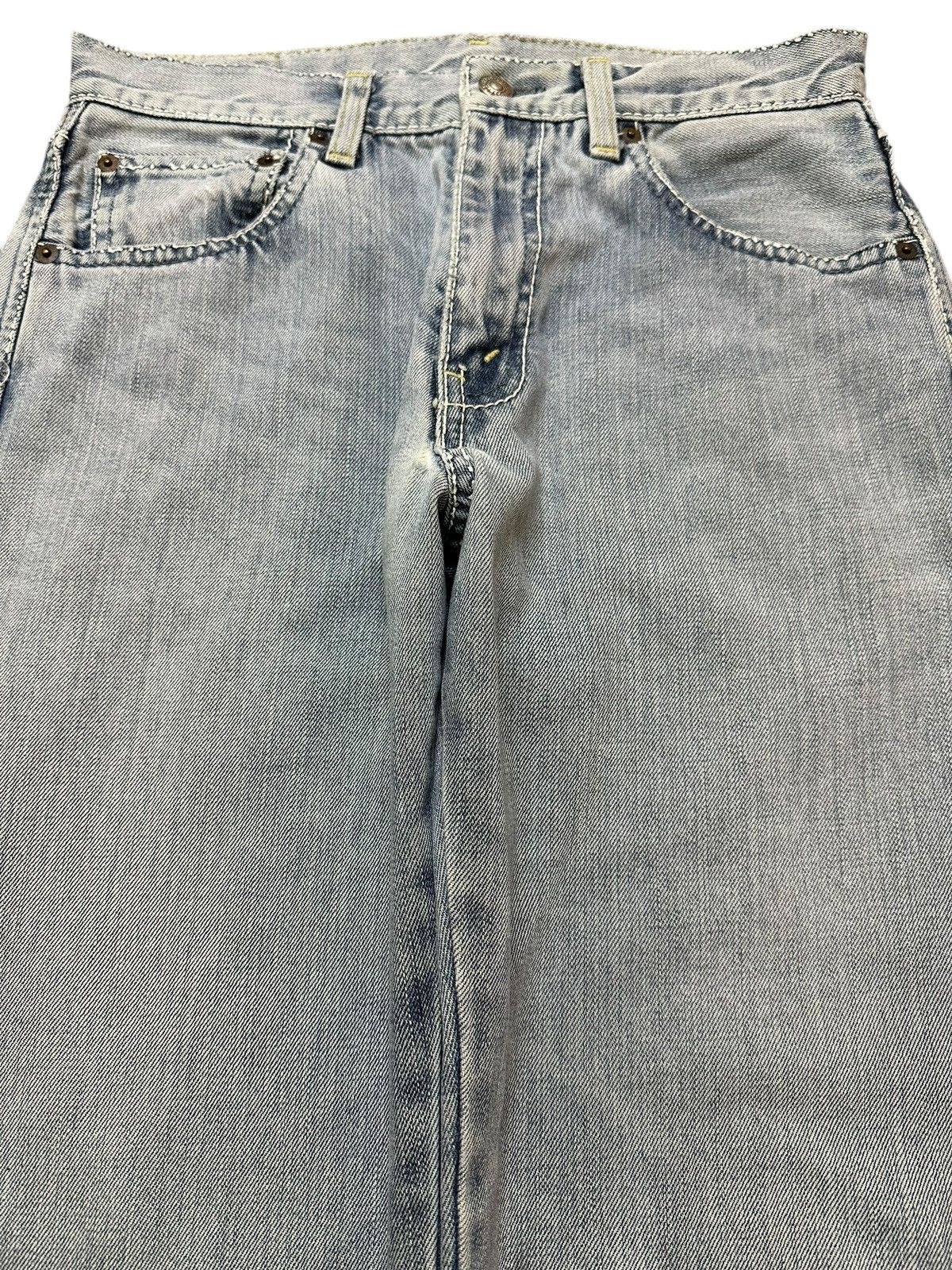 Levi's Vintage 90s Levis 510 Blue Wash Style Loose Jeans Size US 29 - 3 Thumbnail