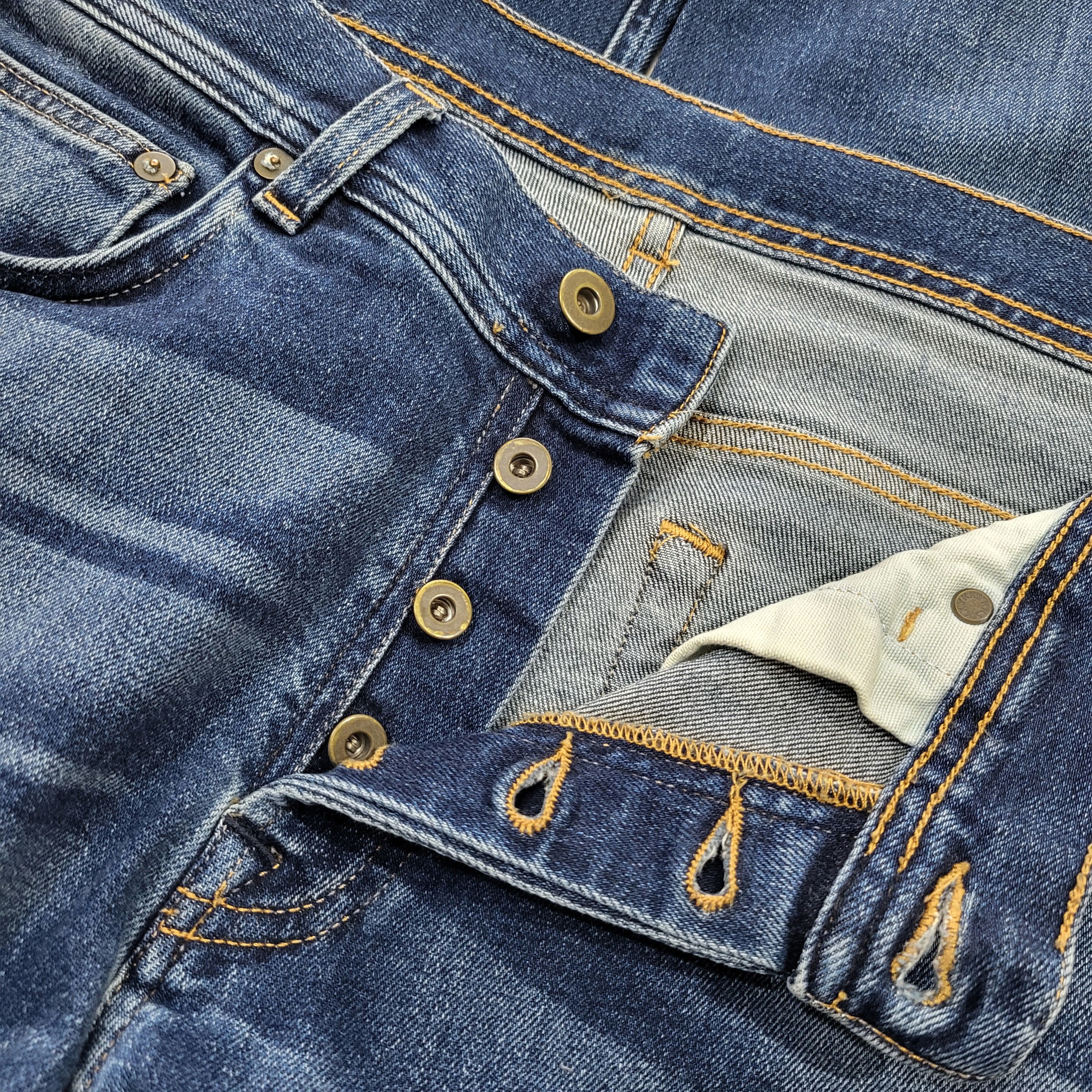 Japanese Brand Vintage Livid Jeans Selvedge Japanese Denim Pants. Rare. Size US 32 / EU 48 - 4 Thumbnail
