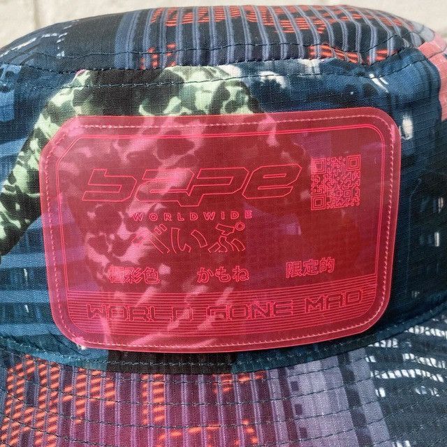 Bape BAPE NEON TOKYO bucket hat a bathing ape Size ONE SIZE - 2 Thumbnail