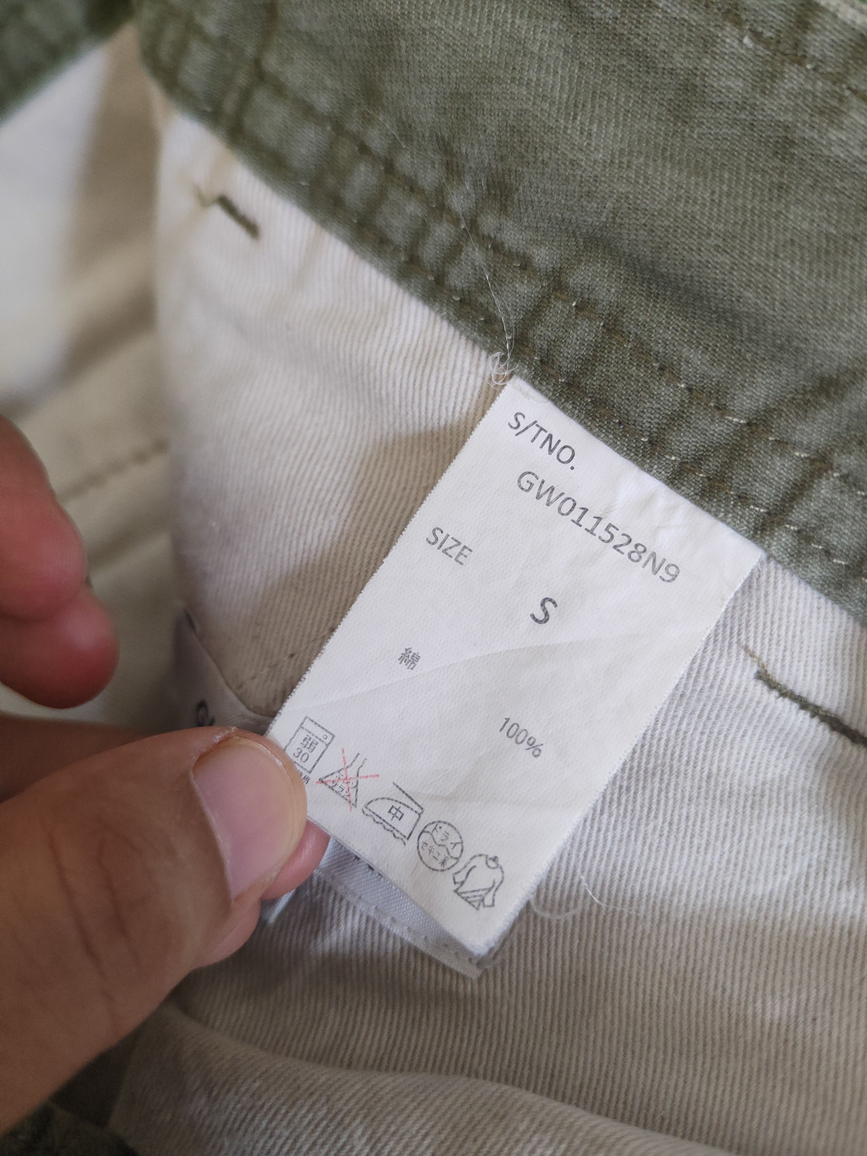 Japanese Brand DLL Global Work Army Green Multipocket Cargo Pants #1912 Size US 30 / EU 46 - 12 Thumbnail