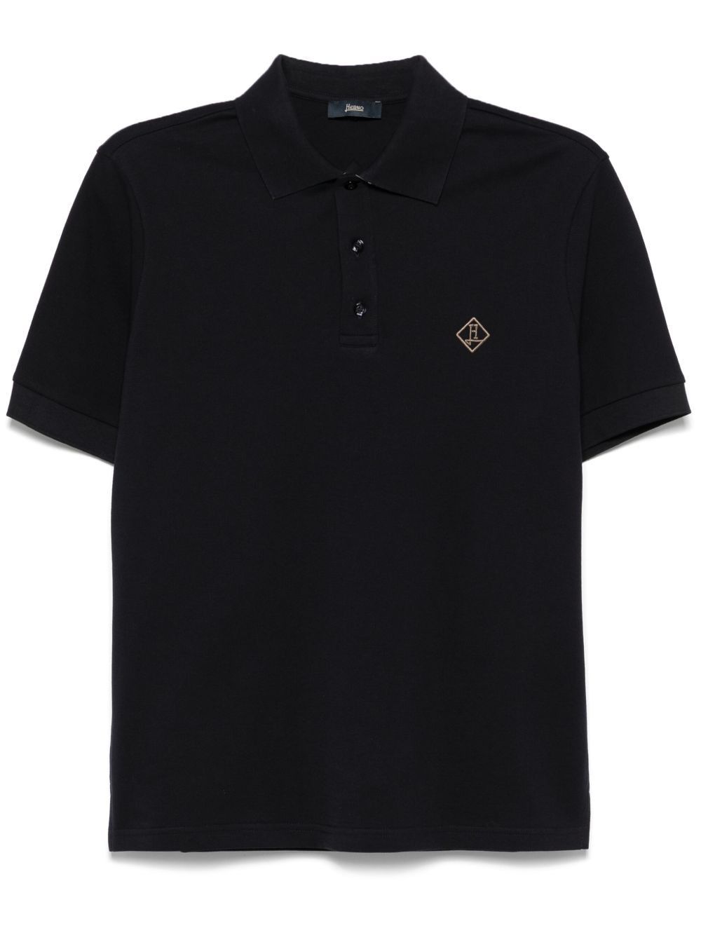 Herno LOGO COTTON POLO SHIRT Size US S / EU 44-46 / 1 - 1 Thumbnail