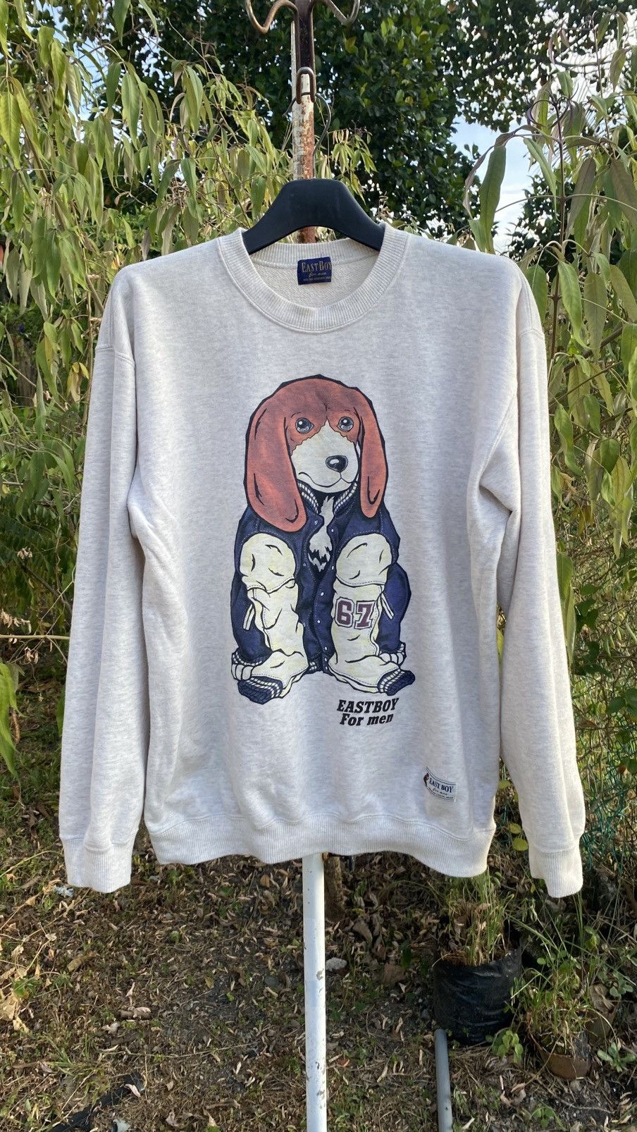 Vintage East Boy Dog Big Logo Sweatshirt Size US L / EU 52-54 / 3 - 1 Thumbnail