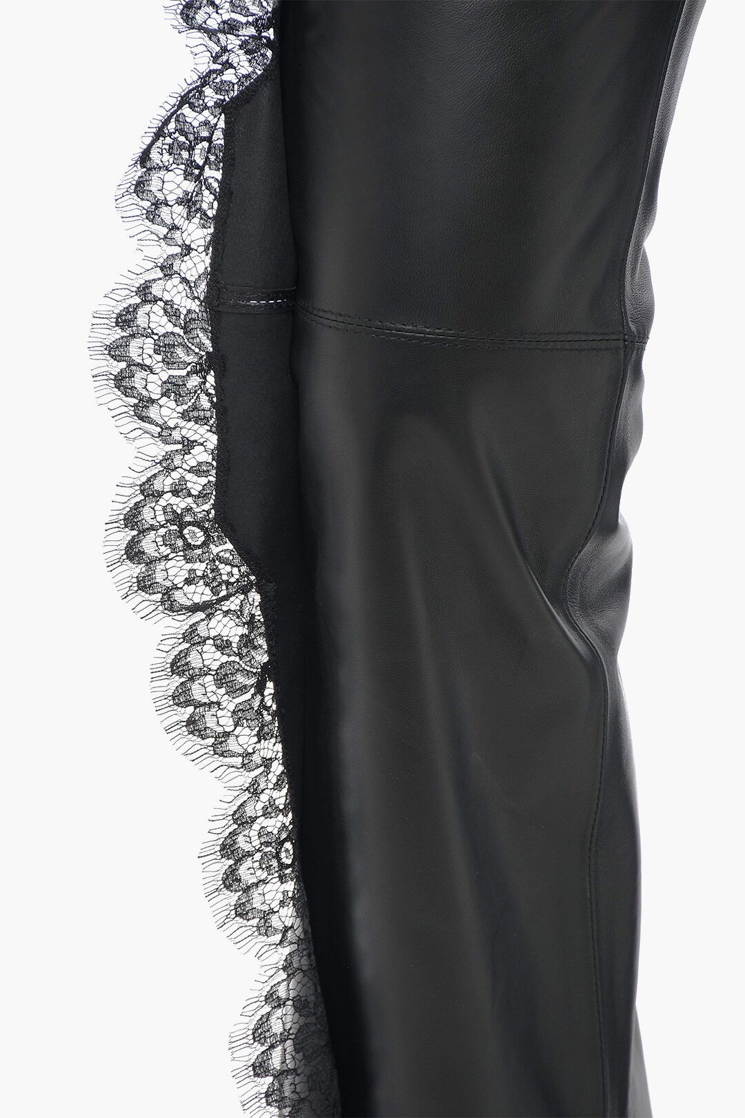 Off-White og1mm1125 Leather Pant in Black Size 28" / US 6 / IT 42 - 4 Thumbnail