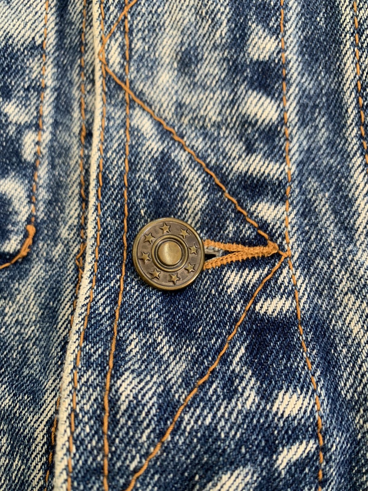 Vintage Classic Western Trucker Jacket With Back Buckle Size US L / EU 52-54 / 3 - 6 Thumbnail