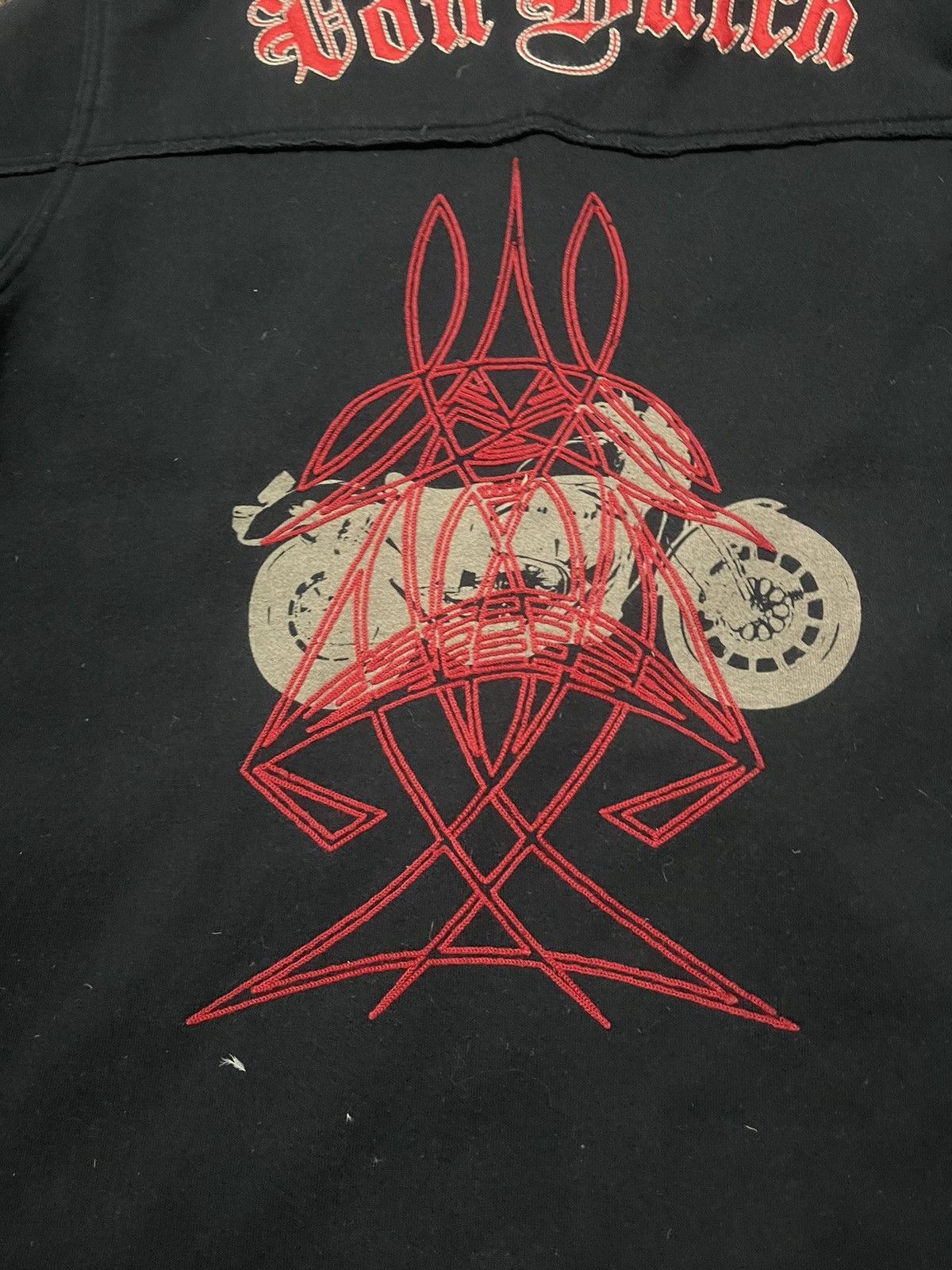 Von Dutch VINTAGE VON DUTCH EMBROIDERED ZIPPER UP VERY RARE Size US XL / EU 56 / 4 - 2 Thumbnail