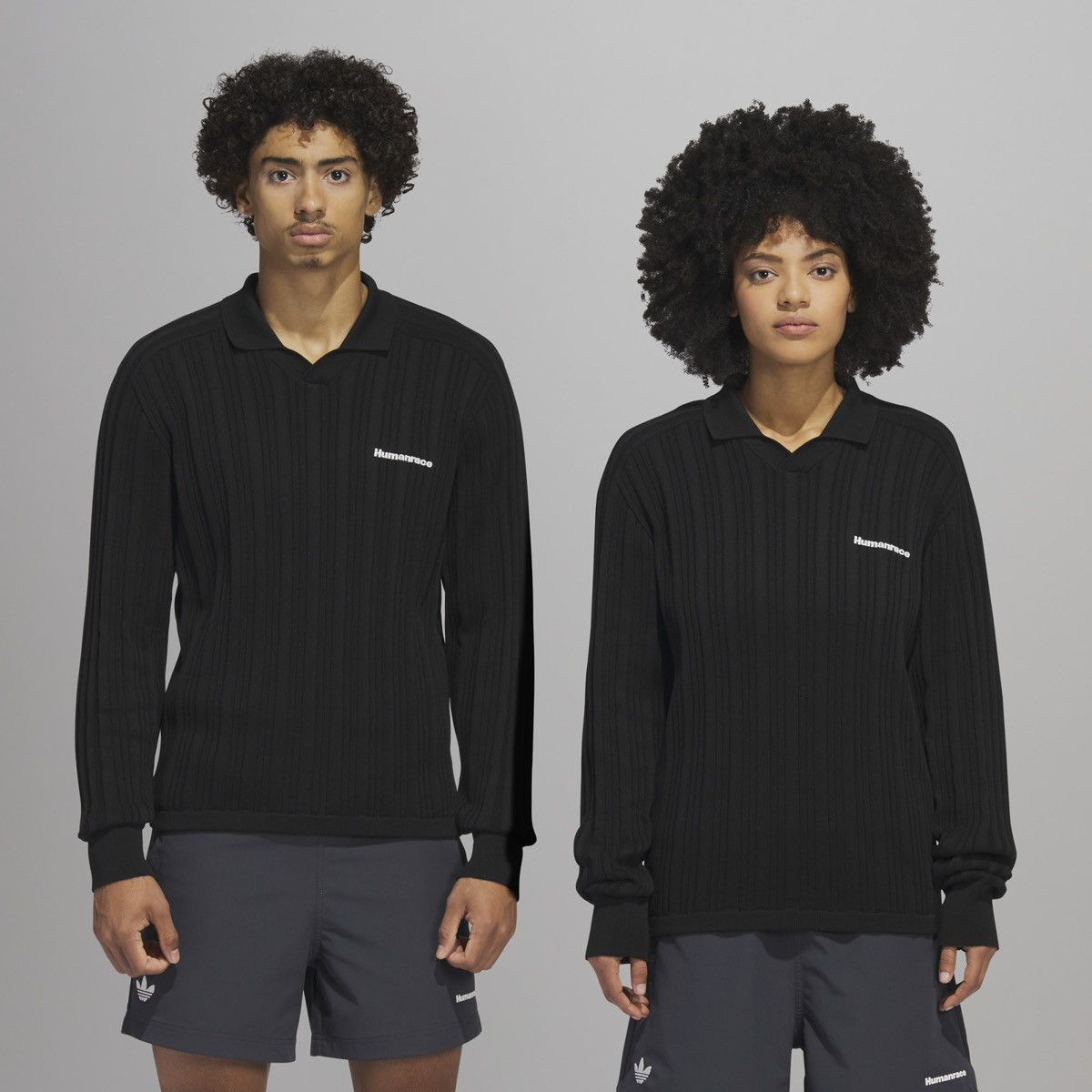 Humanrace Adidas Humanrace Pharrell Williams Knit Long Sleeve Jersey Size US S / EU 44-46 / 1 - 1 Thumbnail