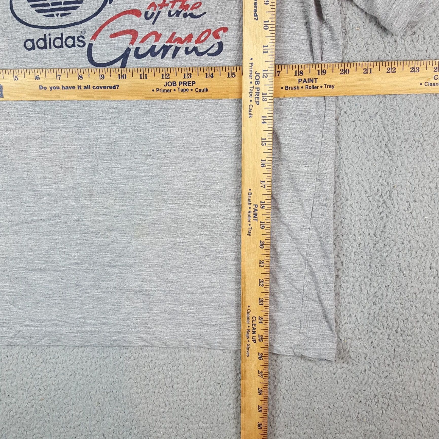 Adidas VINTAGE adidas Spirit Of The Games Olympics 1984 Men's Size M Gray T Shirt Size US M / EU 48-50 / 2 - 6 Thumbnail