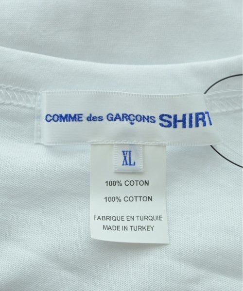 Comme des Garcons SHIRT T-Shirts Cotton Short Sleeve Plain Crewneck White Size US XL / EU 56 / 4 - 7 Thumbnail