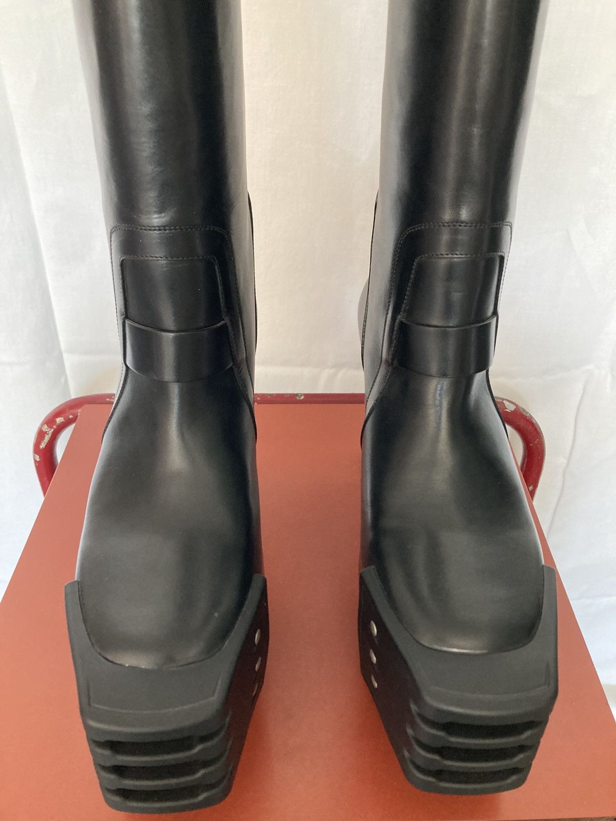 Rick Owens NEVER WORN / Pull on platform boots by Rick Owens Size US 9 / EU 42 - 7 Thumbnail