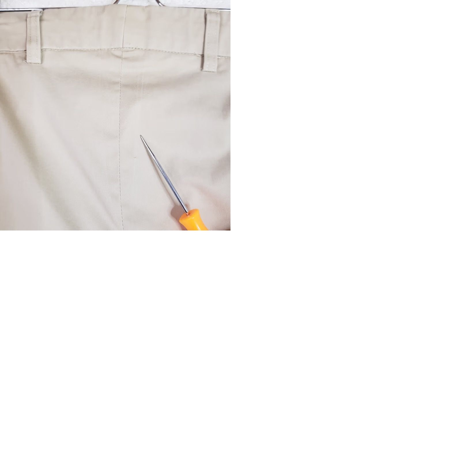 Orvis Orvis Mens Khaki Pants Beig Flat Front 39 Altered Regular Waist Zip Button Pants Size US 39 - 10 Thumbnail