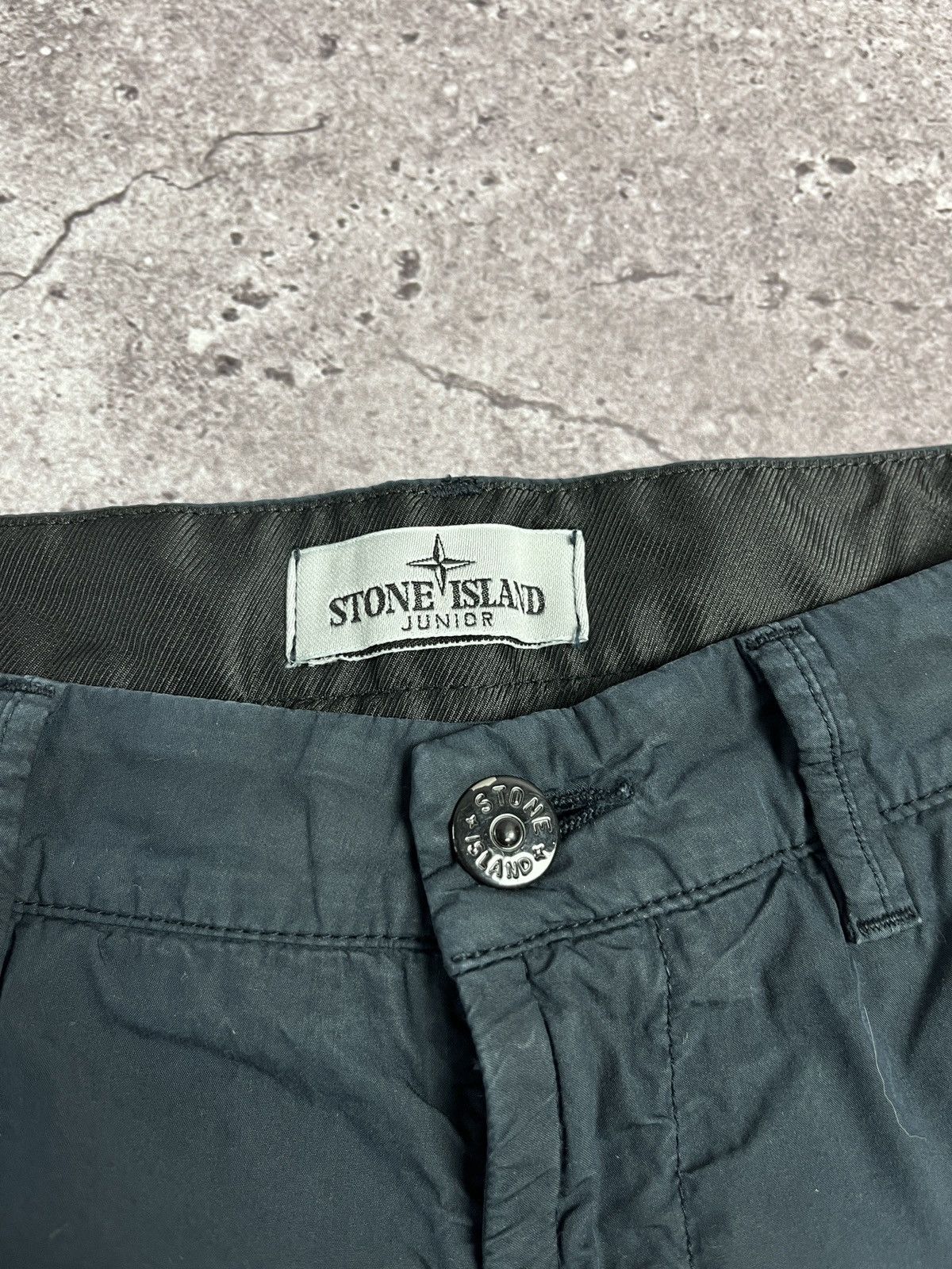 Stone Island Stone Island Junior A10 Garment Dyed Bermuda Cargo Shorts Size US 26 / EU 42 - 9 Thumbnail