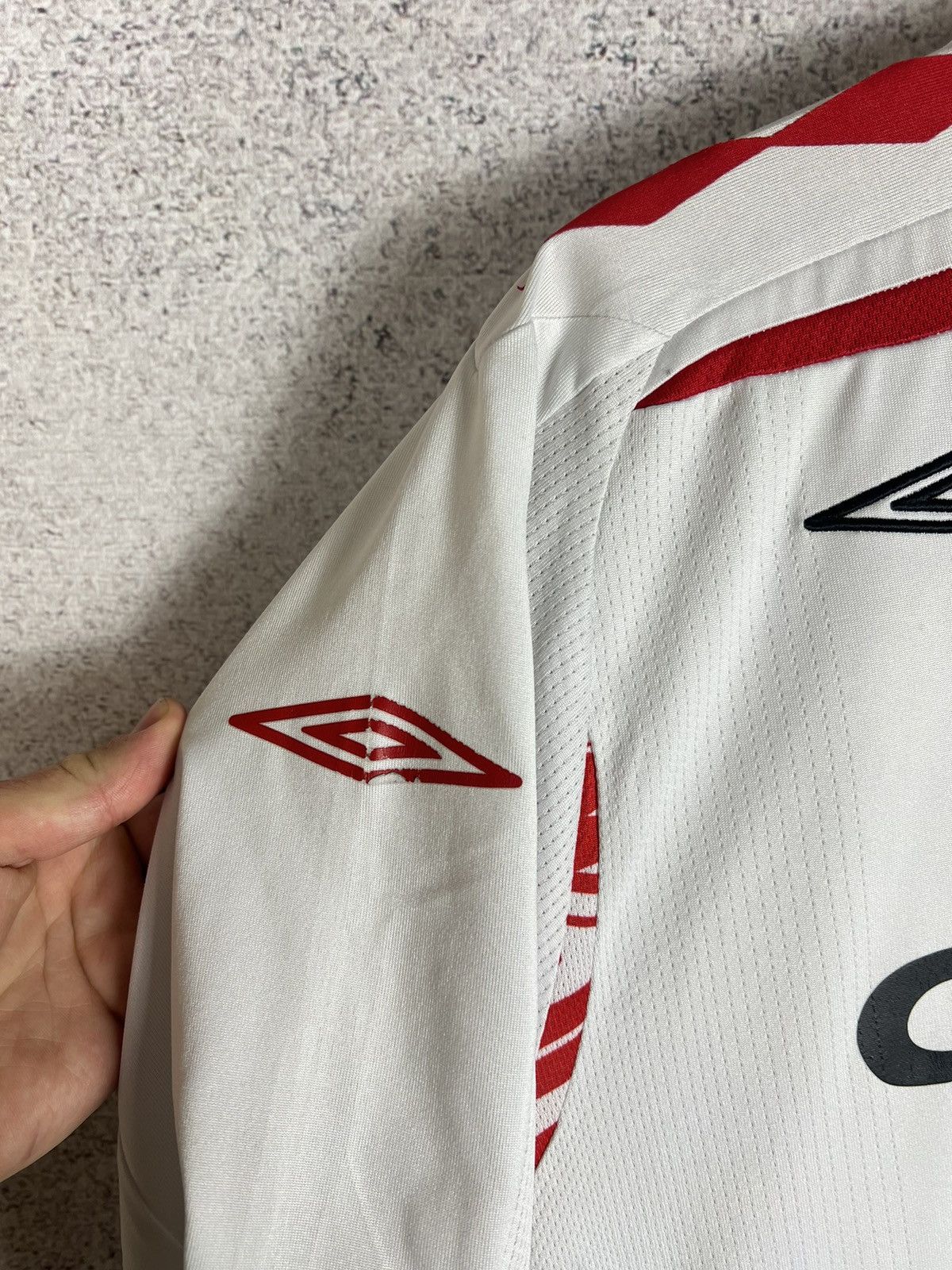 Umbro Umbro Nottingham Forest 2007-08 Away Soccer Jersey Shirt Size US XL / EU 56 / 4 - 8 Thumbnail