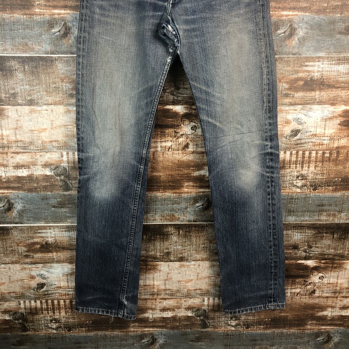 Levi's DLL Levis vintage faded Blue Denim Pants #C291 Size US 29 - 6 Thumbnail