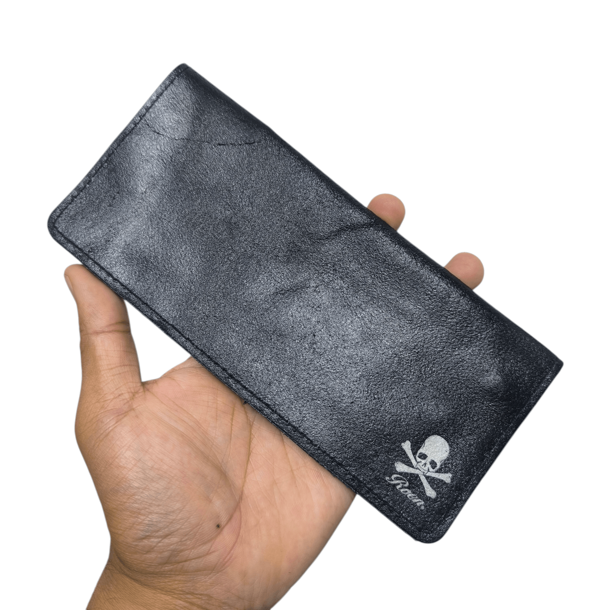 Roen ☠️ Roen japan skull punk gothic soft leather long wallet Size ONE SIZE - 1 Thumbnail