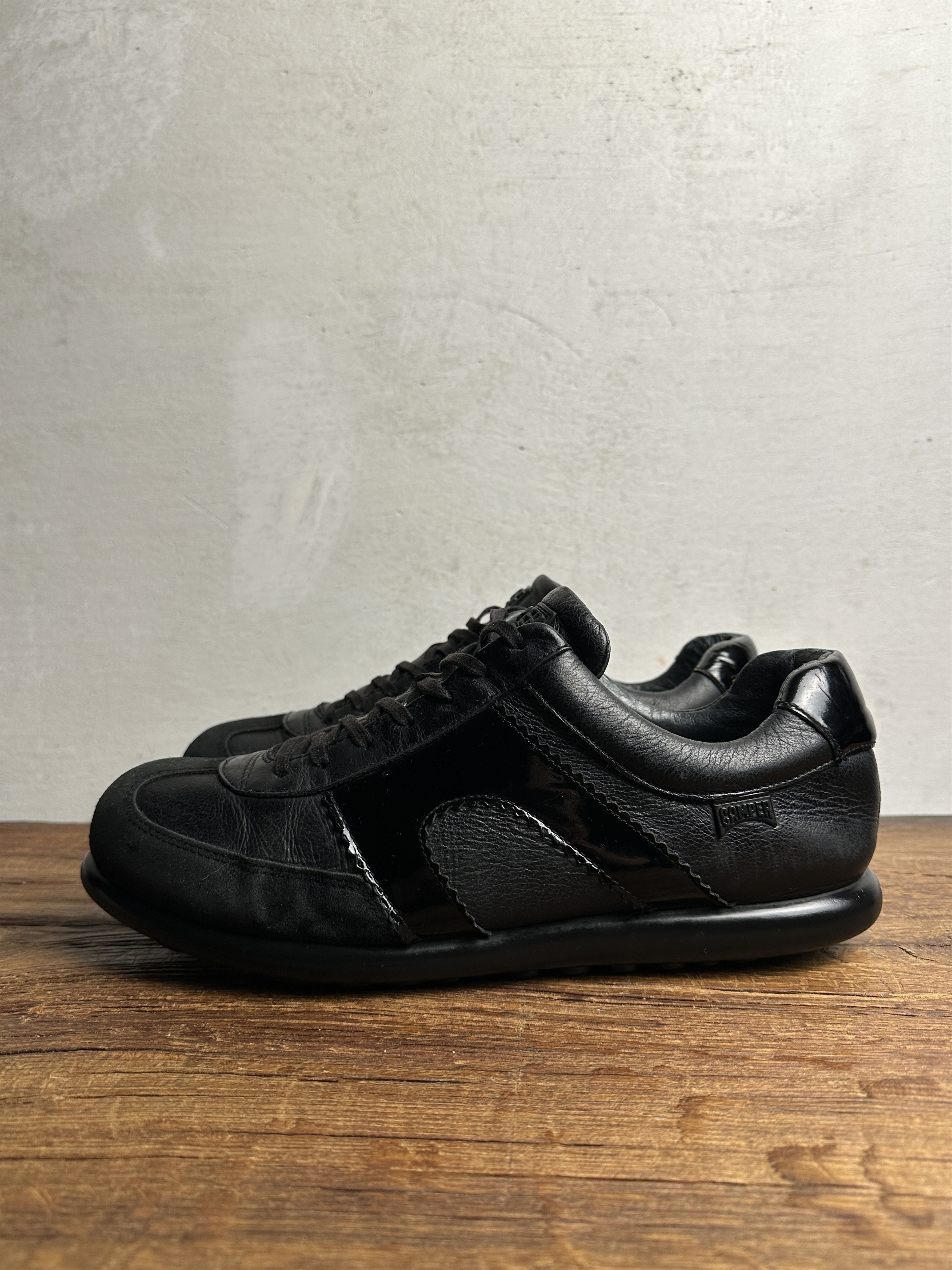 Camper Camper Pelotas XLite Black Leather Sneakers Size US 11 / EU 44 - 2 Thumbnail