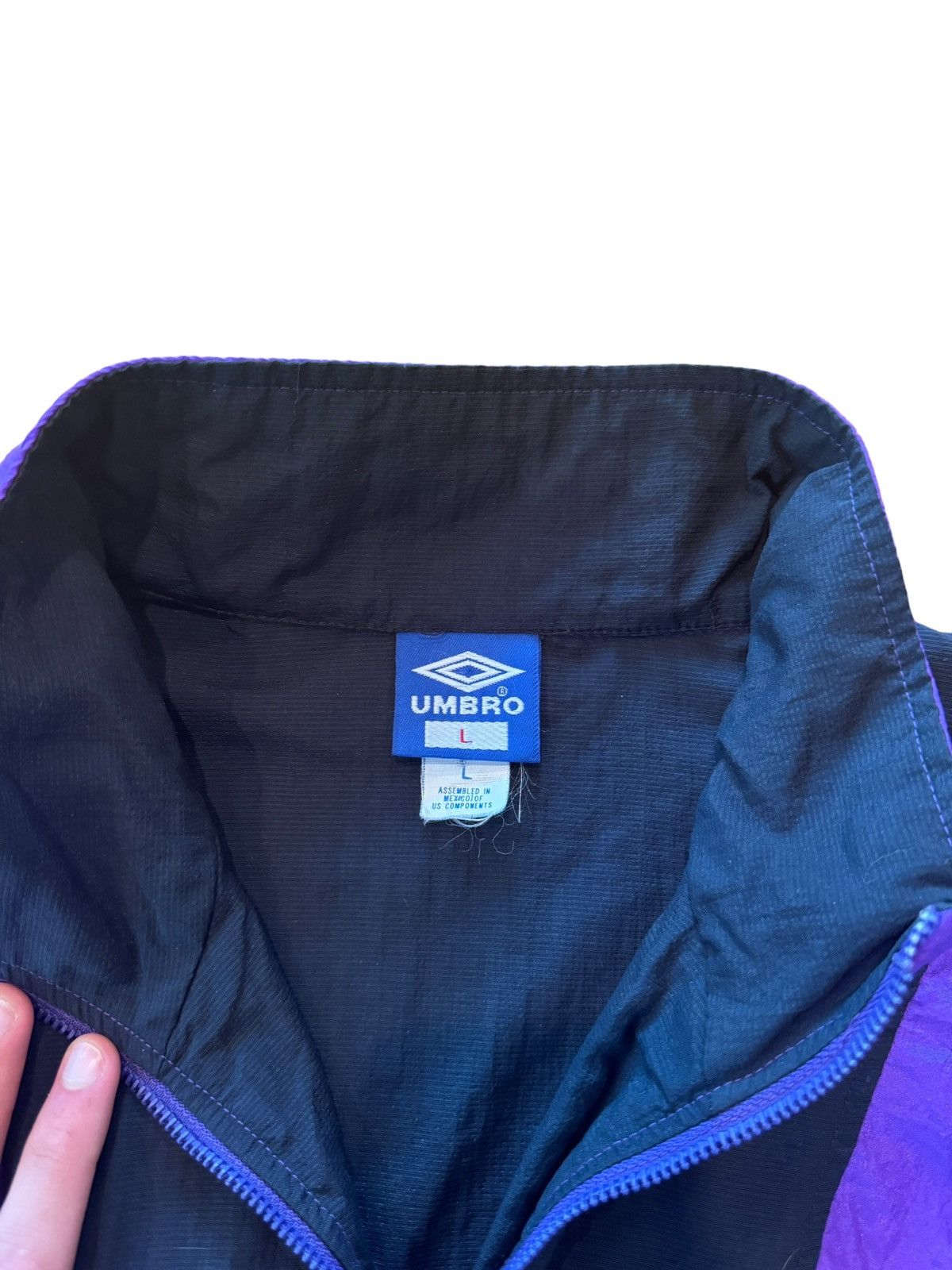 Umbro Umbro quarter zip wind breaker Size US L / EU 52-54 / 3 - 3 Thumbnail