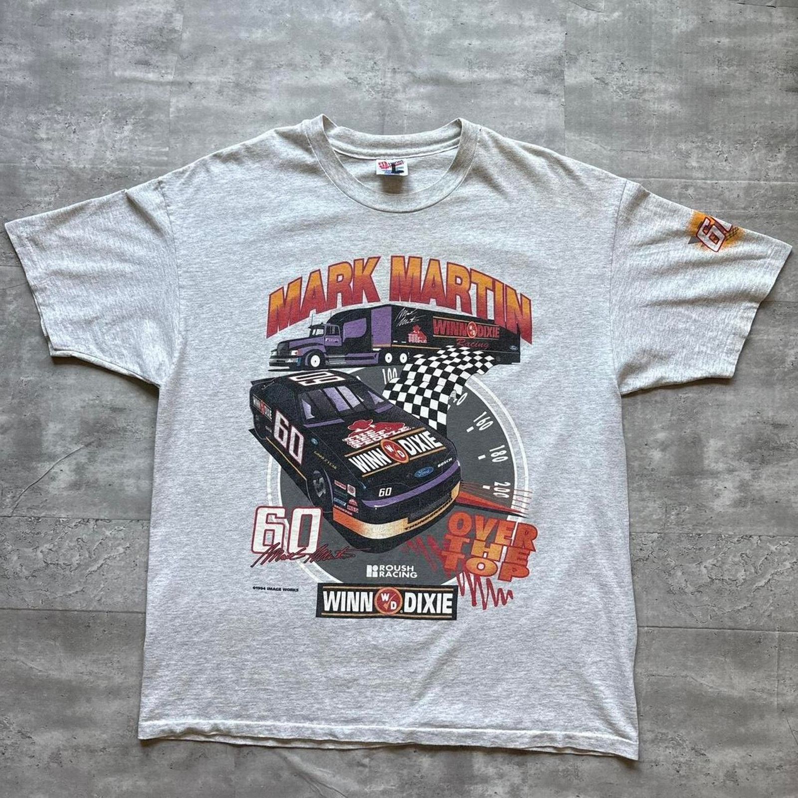 NASCAR Vintage 1990s mark martin nascar Size US XL / EU 56 / 4 - 1 Thumbnail
