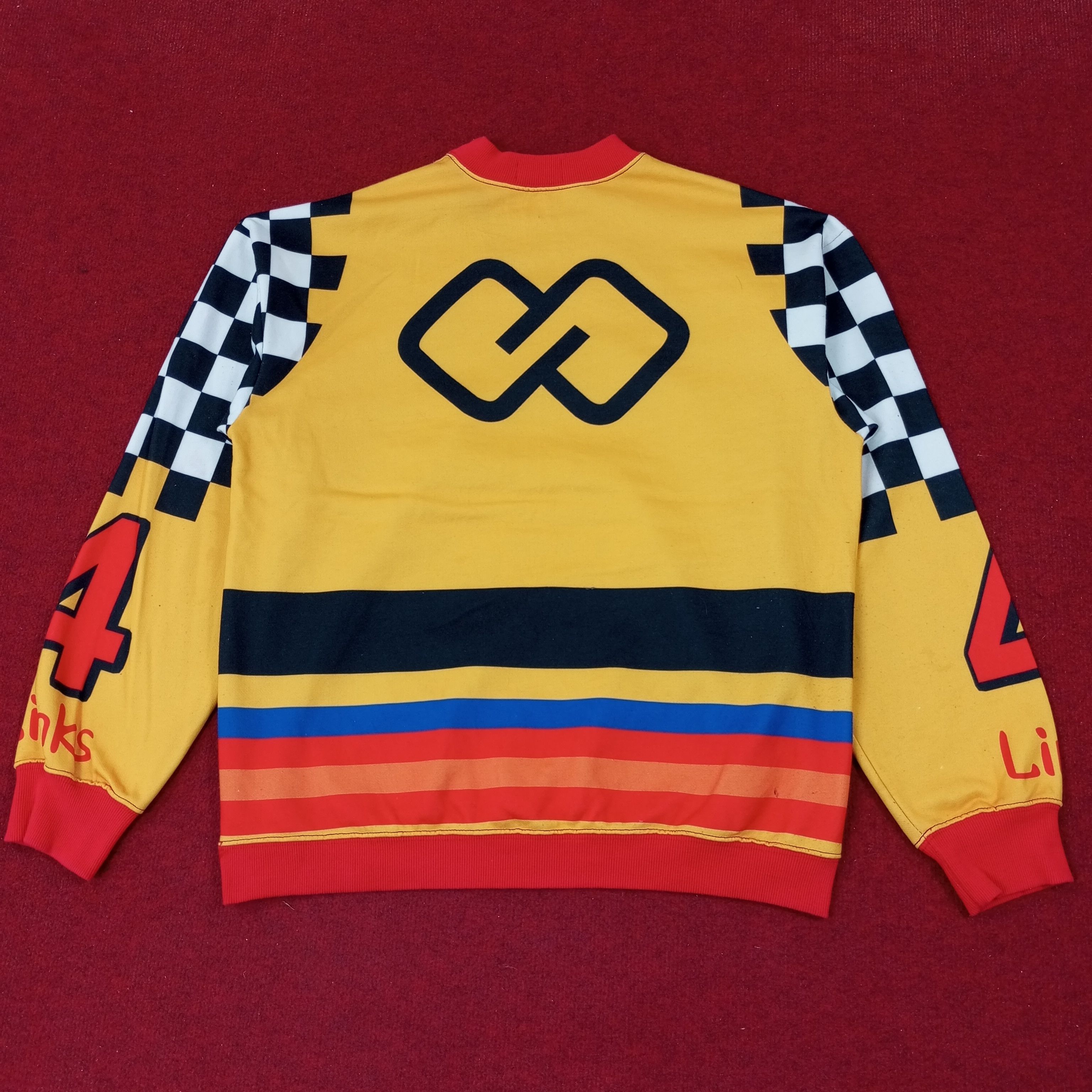 Vintage 555 Film Links Sweatshirt c220n5 Size US L / EU 52-54 / 3 - 3 Thumbnail