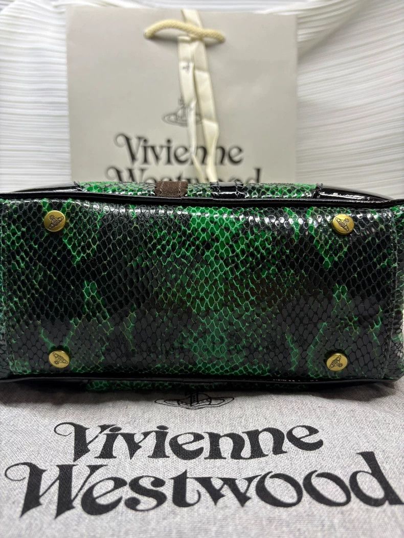 Vivienne Westwood Vivienne Westwood size os Green bowling bag with snake year Size ONE SIZE - 2 Thumbnail