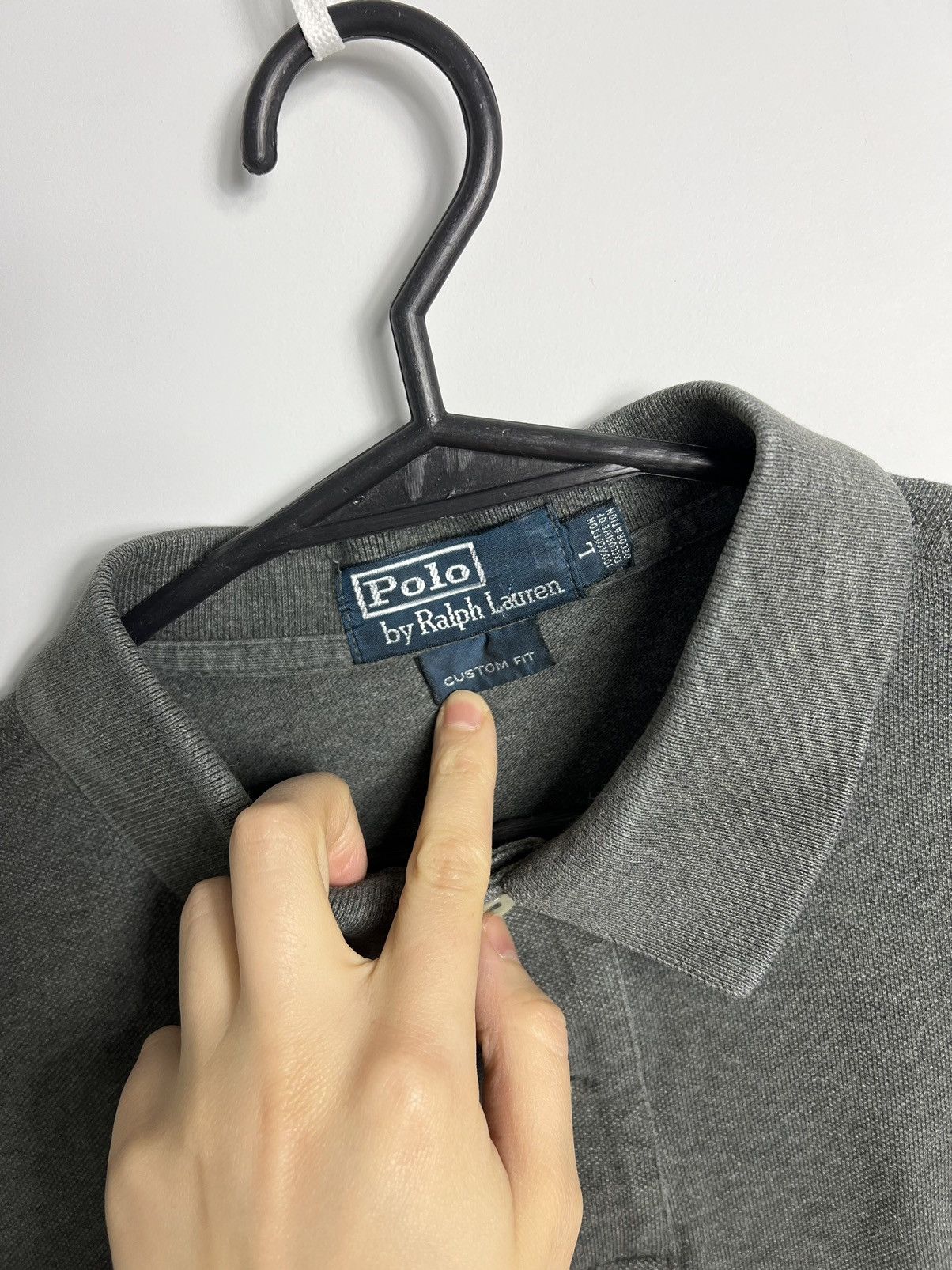 Polo Ralph Lauren × Ralph Lauren × Vintage Polo Ralph Lauren 3 Chief Keef vintage polo shirt Size US L / EU 52-54 / 3 - 4 Thumbnail