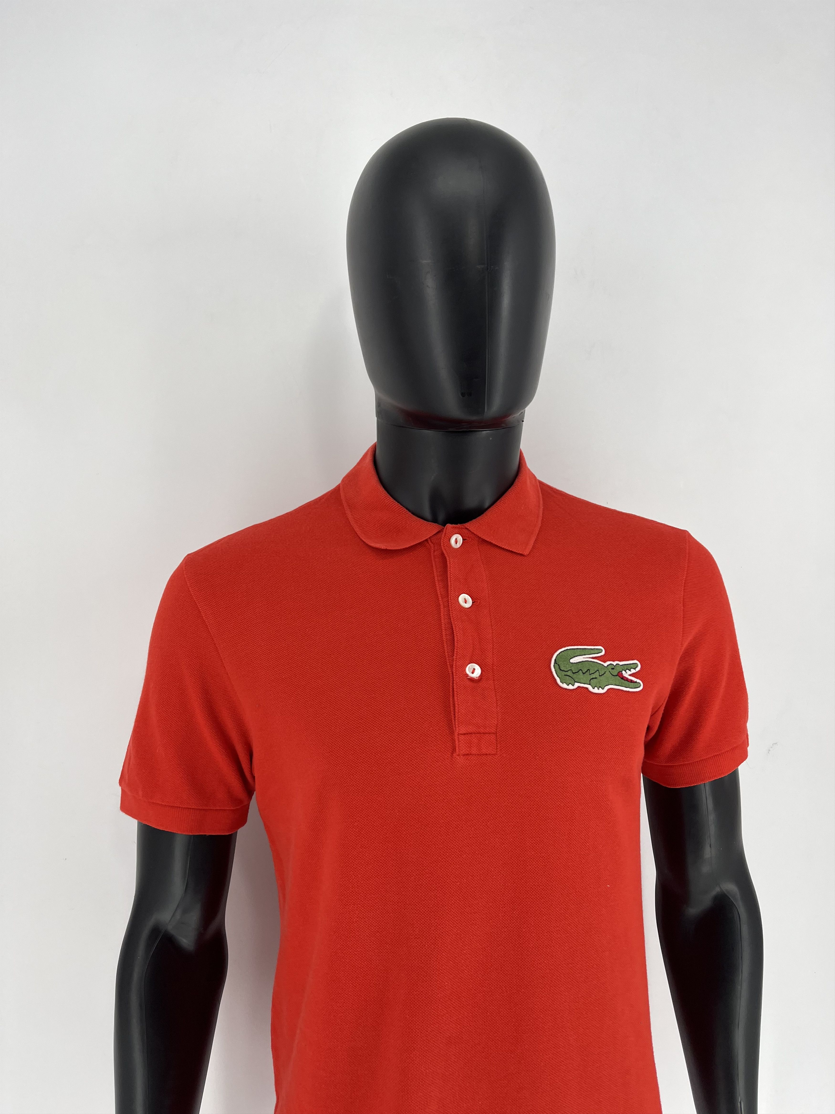 Lacoste Vintage Y2K Lacoste Big Logo T-Shirts Size US S / EU 44-46 / 1 - 4 Thumbnail