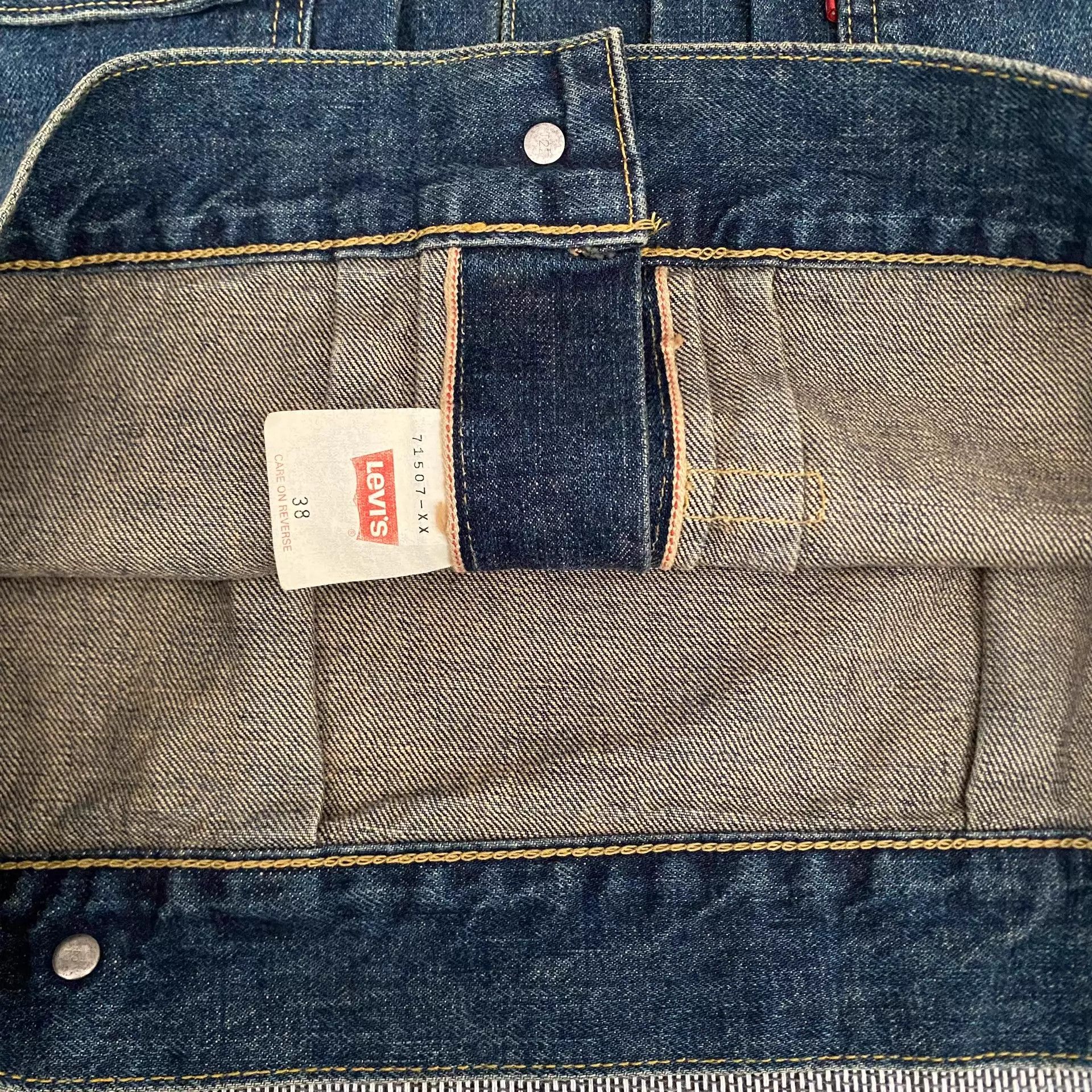 Levi's Levi's LVC 507 Type 2 J22 98' Washed Denim Jacket 38 Size US S / EU 44-46 / 1 - 7 Thumbnail