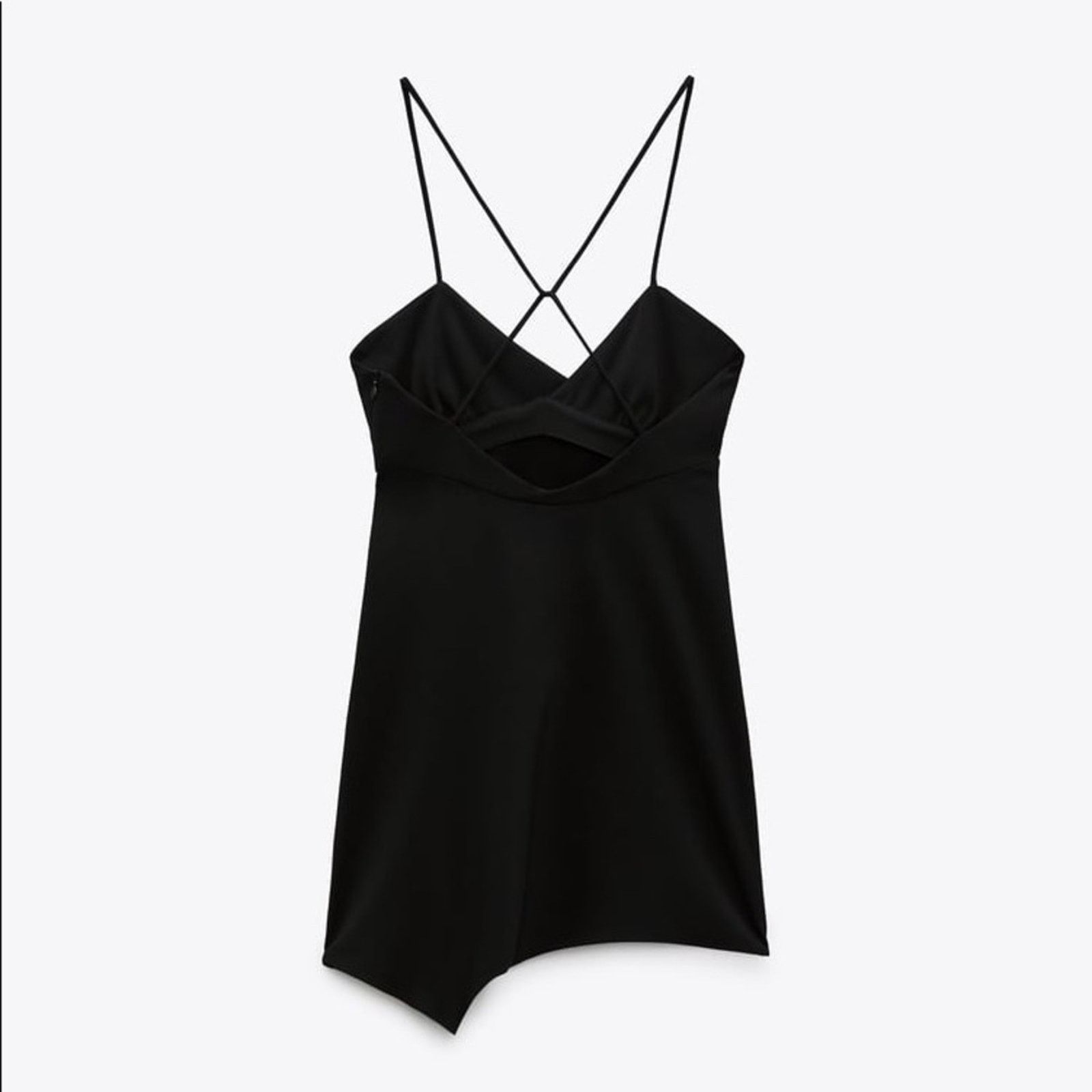 Zara ZARA SURPLICE MINI DRESS Size XL / US 12-14 / IT 48-50 - 12 Thumbnail