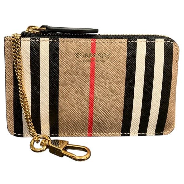 Burberry Burberry Burberry Icon Stripe PVC Wallet Plastic / Synthetic Coin Case DUTY FREE for USA Size ONE SIZE - 1 Thumbnail