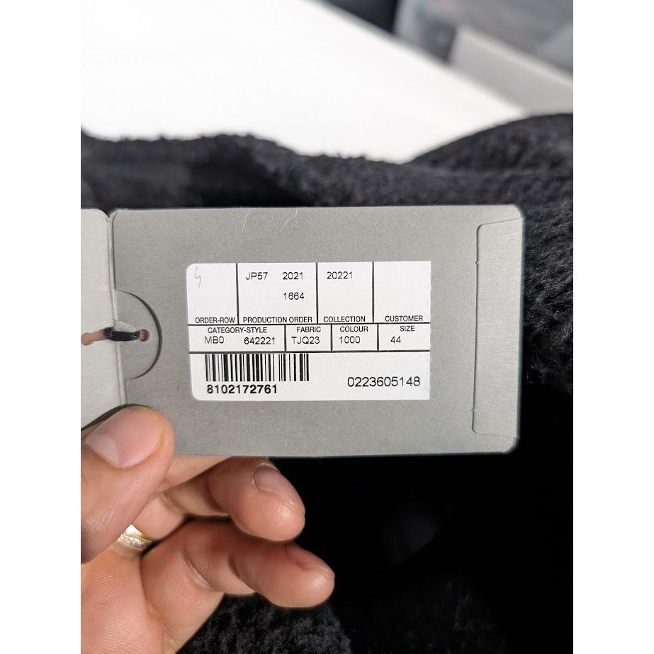 Balenciaga o1rshd1 Boxy Coat Fur in Black Size US S / EU 44-46 / 1 - 18 Thumbnail