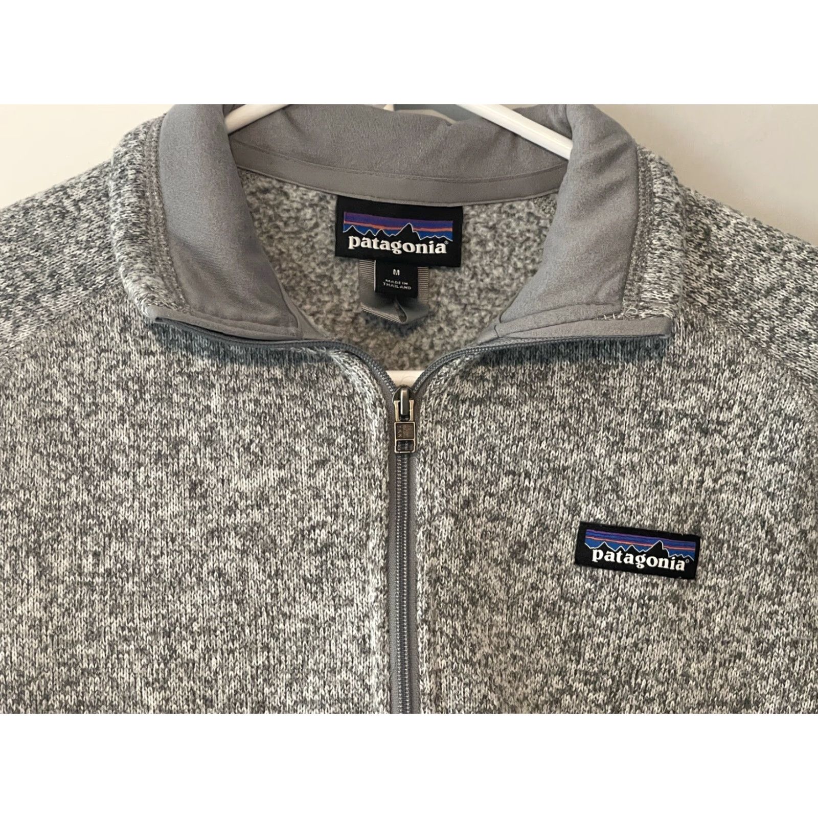 Patagonia VINTAGE Patagonia Heather Gray Better Sweater 1/4 Zip Fleece Women’s M Worn Wear 25617 Size M / US 6-8 / IT 42-44 - 2 Thumbnail