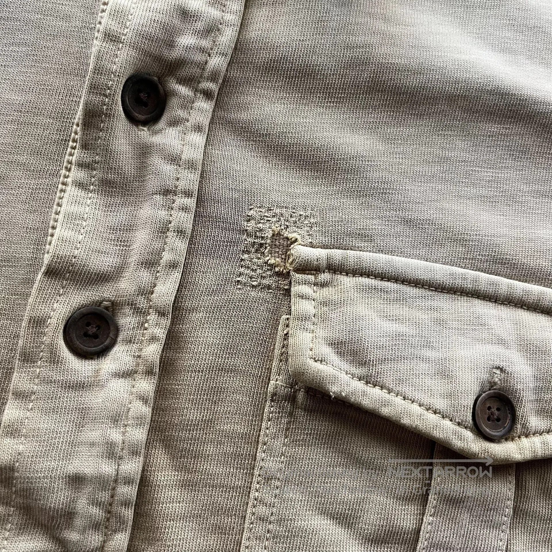 RRL Ralph Lauren RRL Military Style Knit Shirt. Size US S / EU 44-46 / 1 - 5 Thumbnail