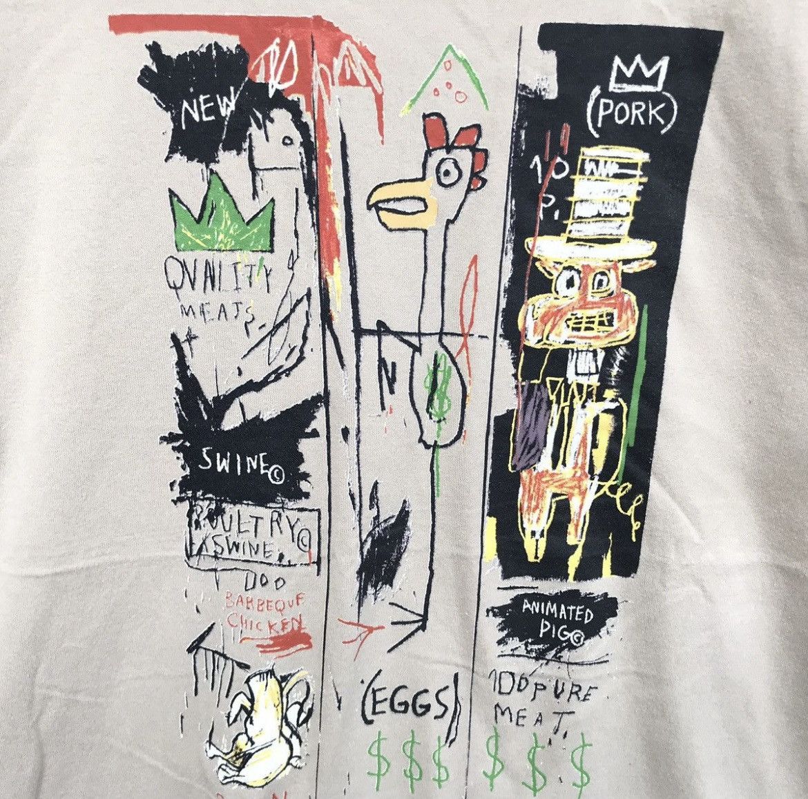 Jean-Michel Basquiat × Uniqlo Rare Jean Michel Basquiat Uniqlo JMB Pop Art Graphic T-shirt Size US XL / EU 56 / 4 - 3 Thumbnail