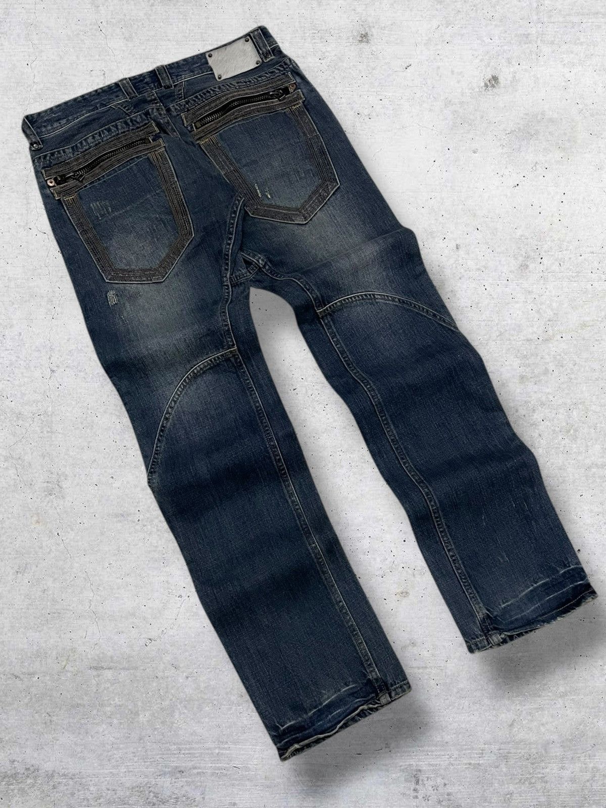 PPFM URBAN CRAFT 1990S DISTRESSED LAYERED JAPAN DESIGNER STYLE Size US 32 / EU 48 - 11 Thumbnail