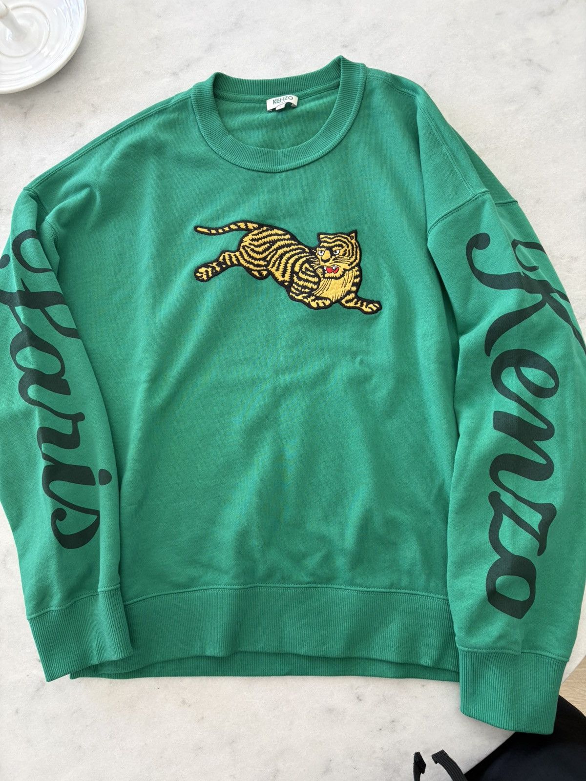 Kenzo Kenzo Paris jumping tiger sweater - Large Size US L / EU 52-54 / 3 - 1 Thumbnail