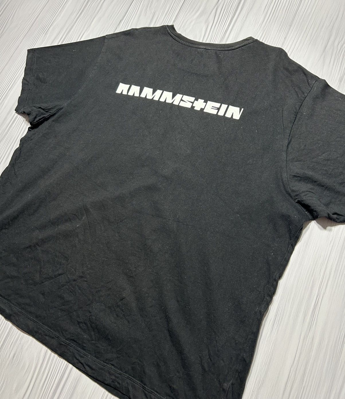 Band Tees Vintage Rammstein Links 2-3-4 T-Shirt Size 4XL Size US XXL / EU 58 / 5 - 11 Thumbnail