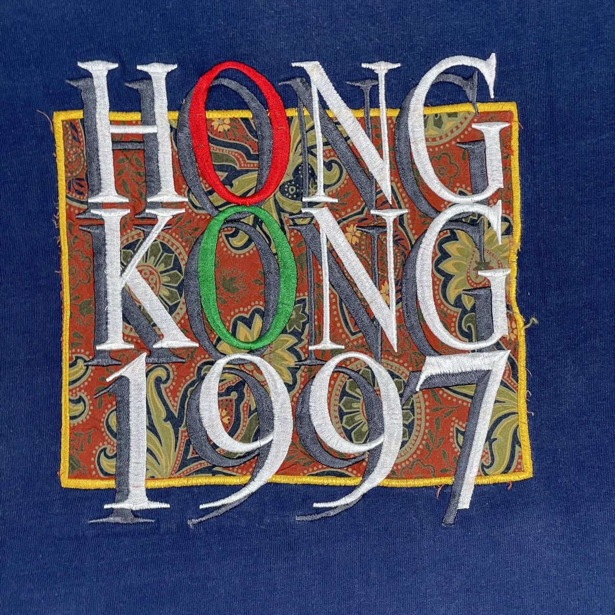 Vintage Vintage 1997 Hong Kong Alfred Embossed Tee Size US L / EU 52-54 / 3 - 7 Thumbnail