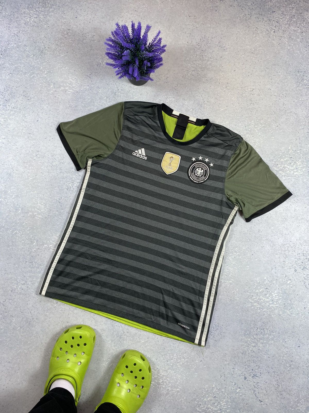 Adidas Adidas Soccer Jersey Germany Euro 2014 Size US M / EU 48-50 / 2 - 1 Thumbnail