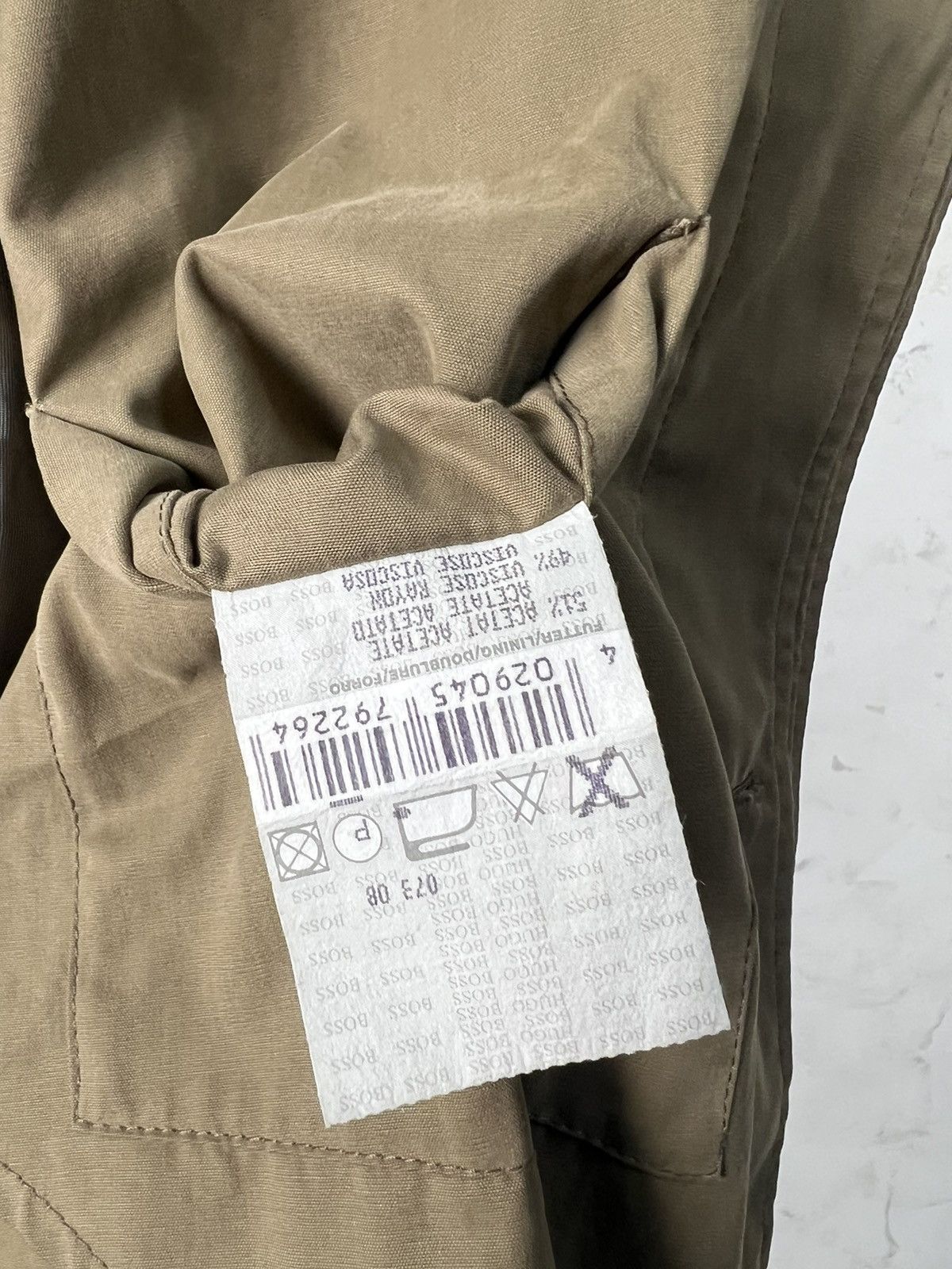 Hugo Boss Vintage Hugo Boss Trench Coat Jacket Size M - L 48 Size US L / EU 52-54 / 3 - 8 Thumbnail