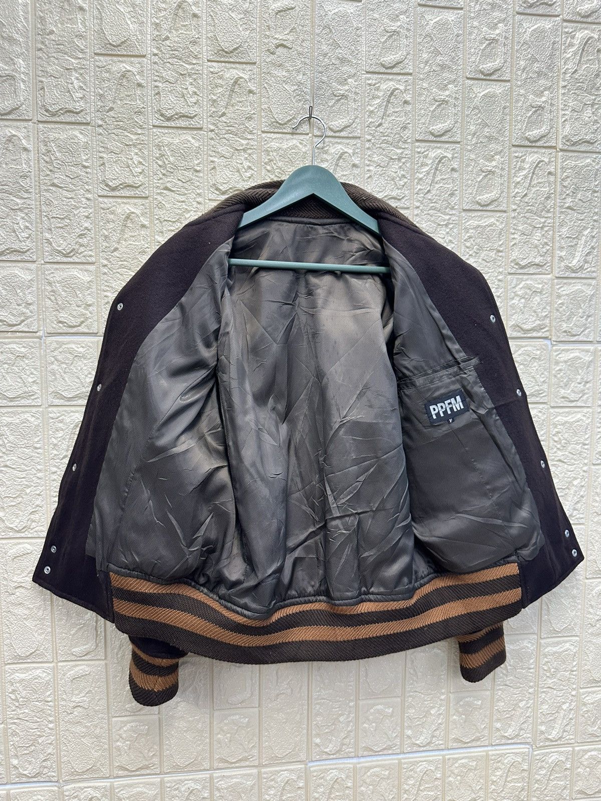 PPFM PPFM Wool Varsity Jacket Saint Laurent Style Jacket MJ48 Size US S / EU 44-46 / 1 - 5 Thumbnail