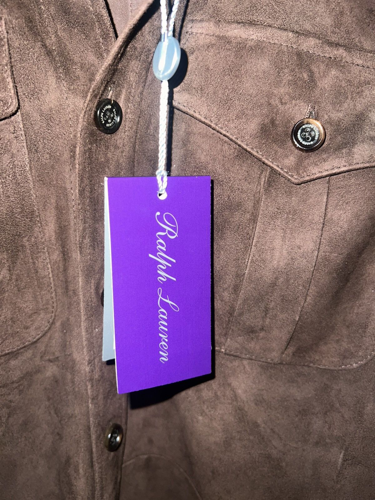 Ralph Lauren Purple Label Ralph Lauren Purple Label Barron Lamb Leather Shirt Jacket Size US M / EU 48-50 / 2 - 4 Thumbnail