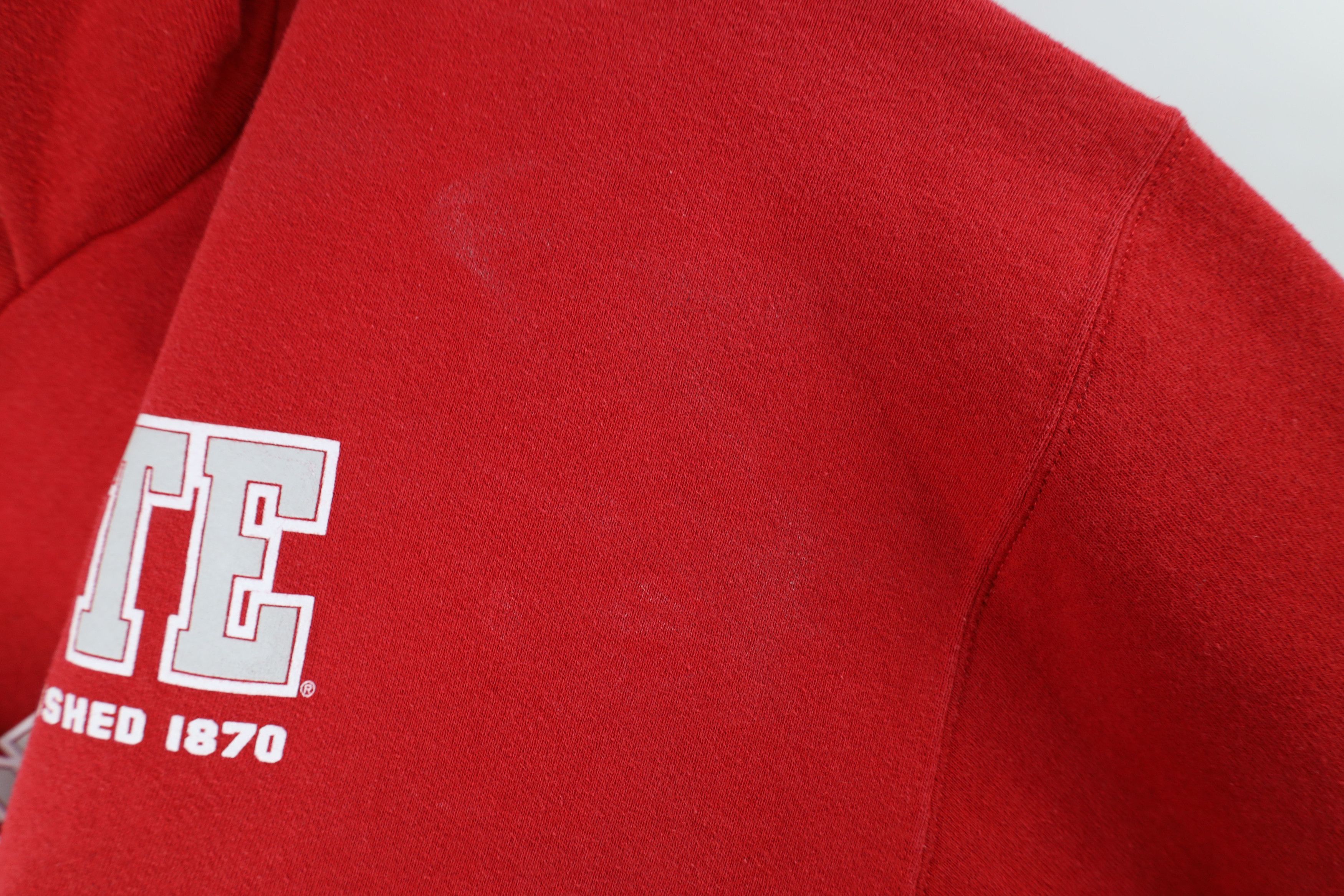 Russell Athletic × Vintage Vintage 90s Russell Athletic Ohio State University Hoodie Size US XXL / EU 58 / 5 - 5 Thumbnail