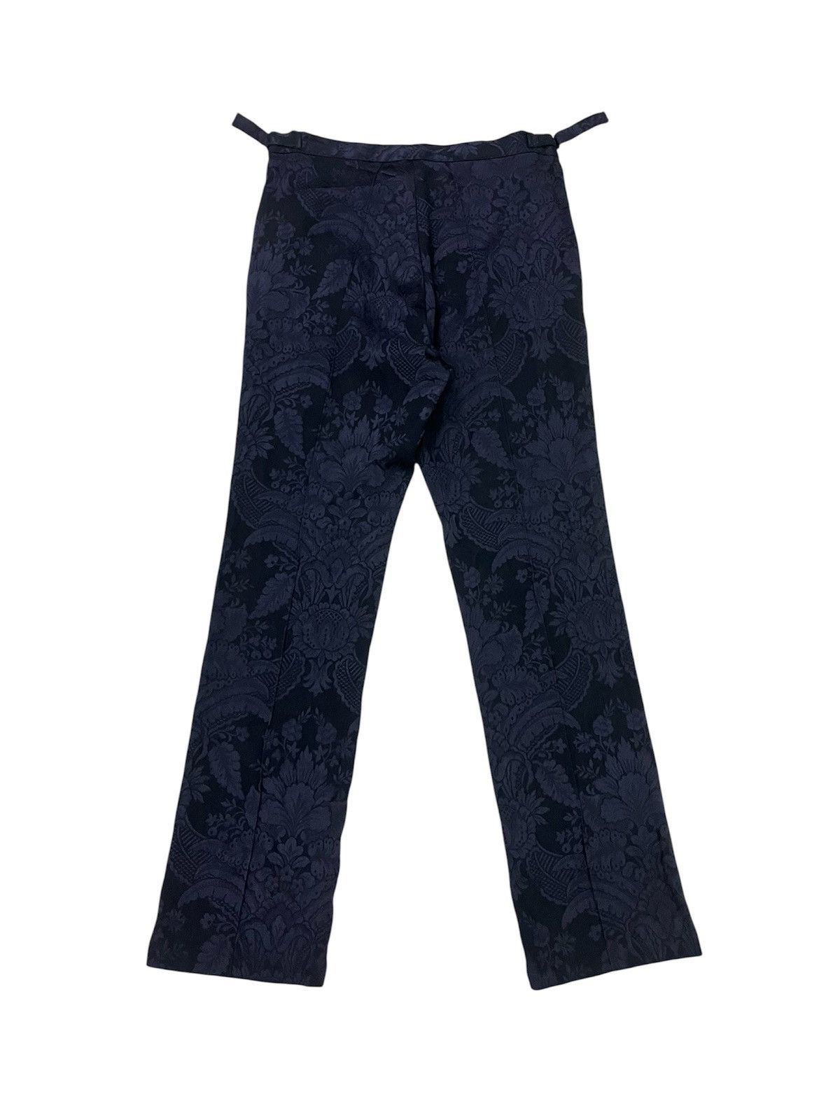 Yohji Yamamoto Yohji Yamamoto Noir Floral Jacquard Pants Size 28" / US 6 / IT 42 - 3 Thumbnail