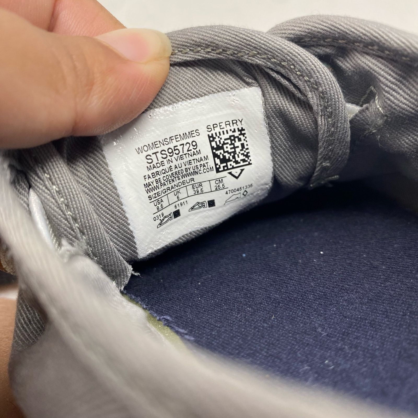 Sperry Sperry Pier View Core Gray Sneaker Shoes Womens Size 8.5 Size US 8.5 / IT 38.5 - 7 Thumbnail