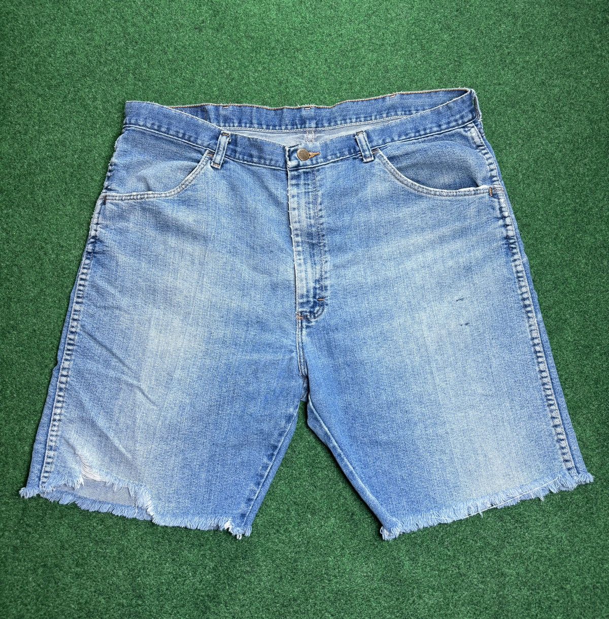 Vintage Vintage Y2k Wrangler Cut Off Jorts Mens 36 Denim Shorts | Grailed