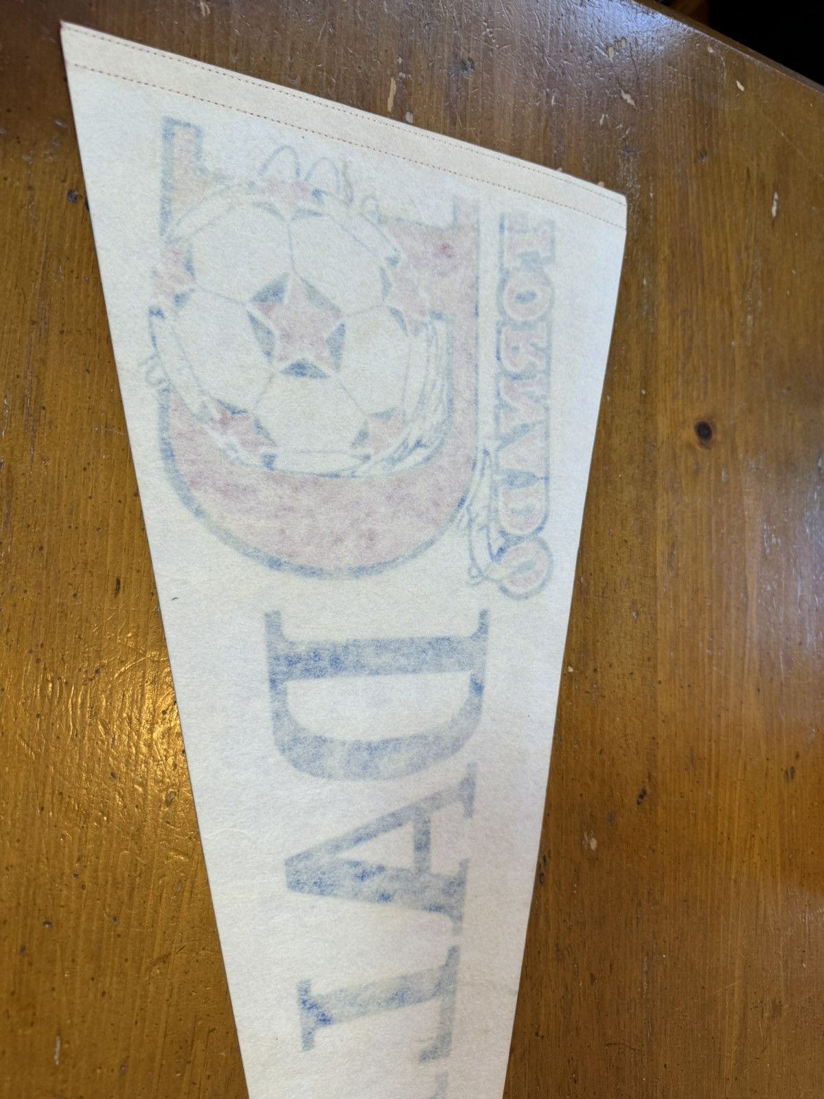 Vintage Vintage Dallas Tornado Pennant Flag Size ONE SIZE - 5 Thumbnail