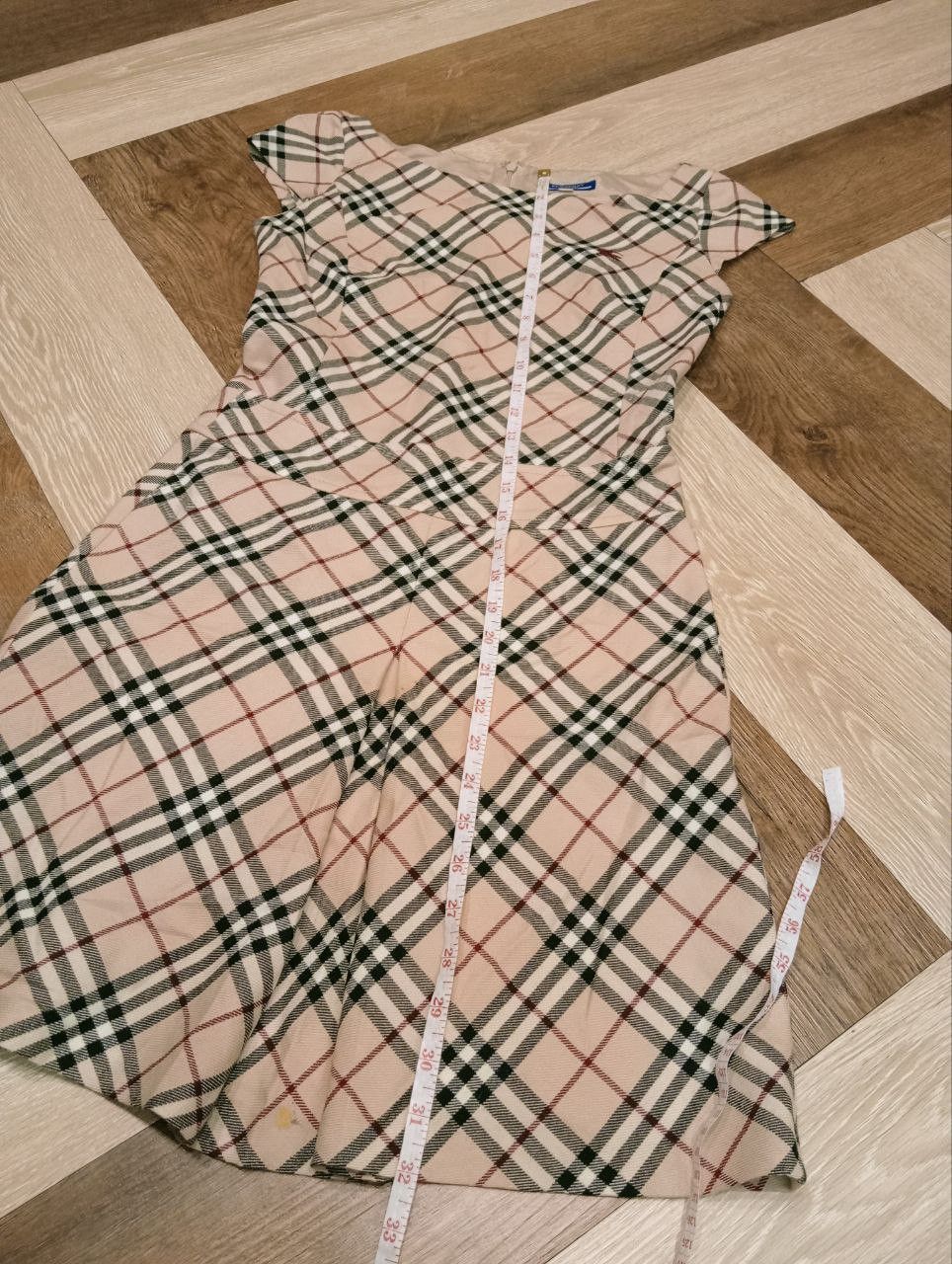 Burberry BURBERRY LONDON BLUE LABEL NOVA CHECK DRESS Size XS / US 0-2 / IT 36-38 - 15 Thumbnail