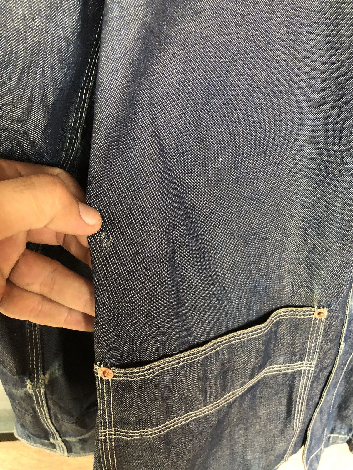 PPFM Vintage PPFM Denim Jacket Size US L / EU 52-54 / 3 - 6 Thumbnail