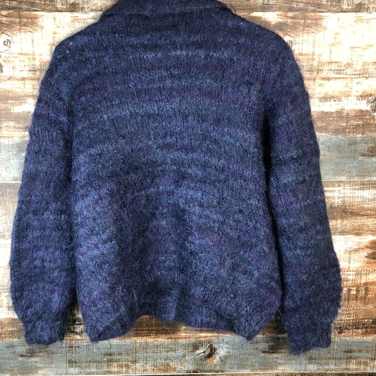 Vintage D Japan vintage mohair shaggy Cardigan knitwear #A2053 Size US S / EU 44-46 / 1 - 13 Thumbnail
