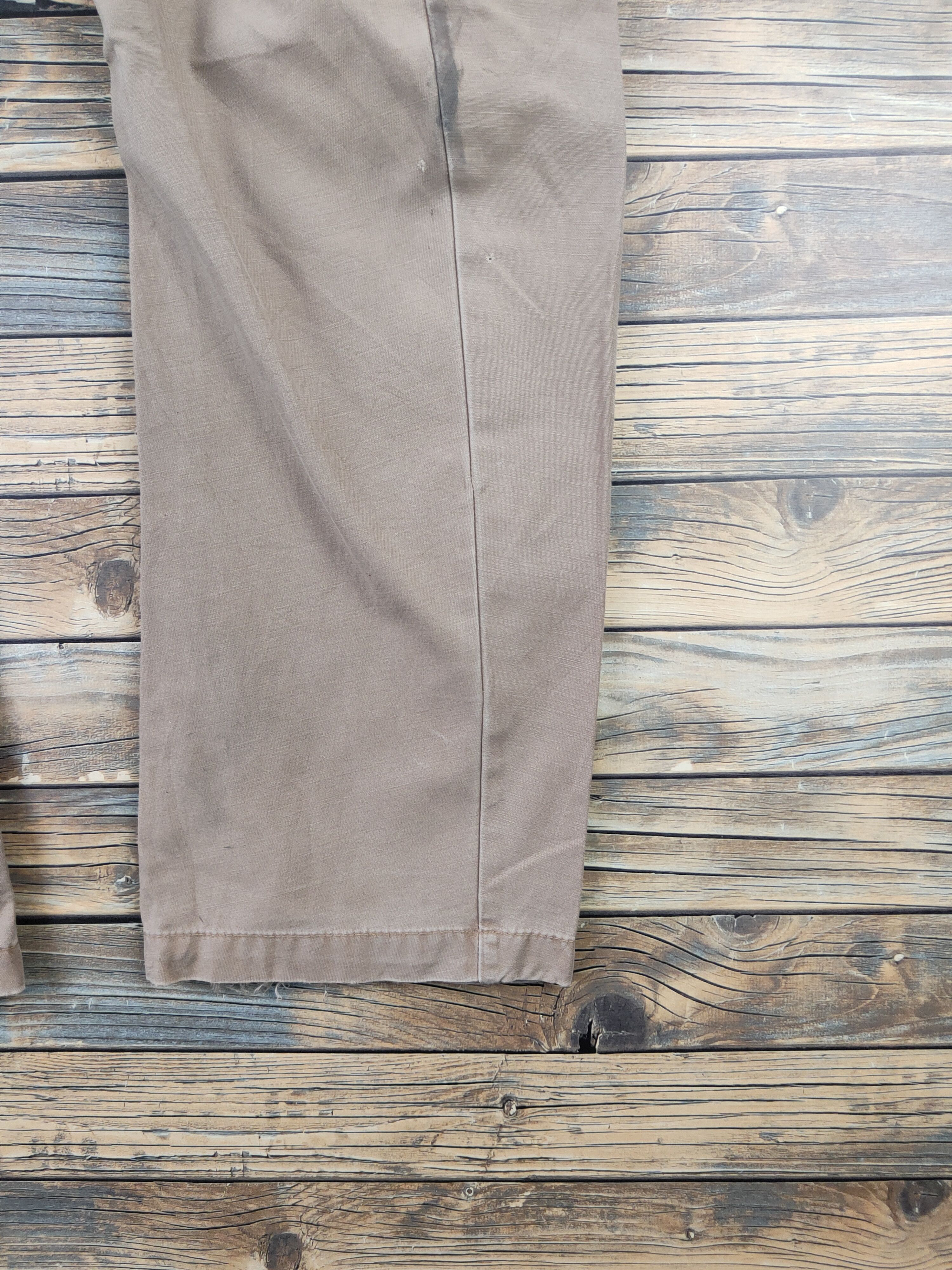 Japanese Brand DL Xebec Beige Multipocket Cargo Pants #46-077 Size US 32 / EU 48 - 6 Thumbnail